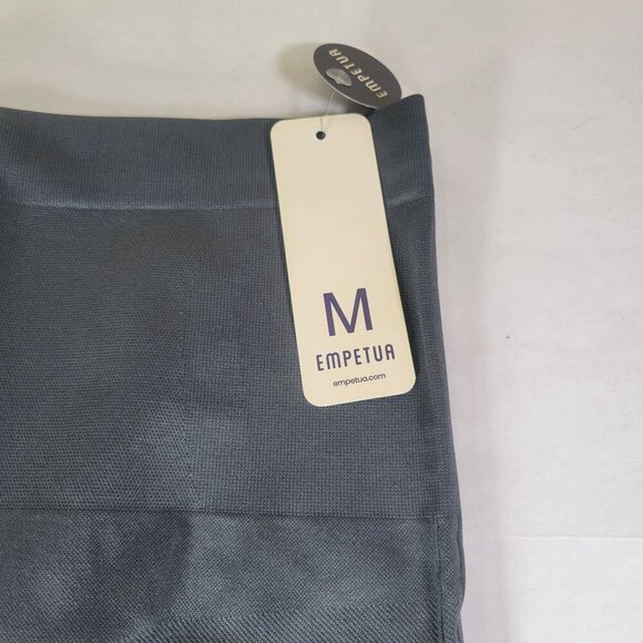 Empetua Gray Seamless Comfort Mid-Waist Shaping Leggings Size M #79216 - Picture 3 of 6